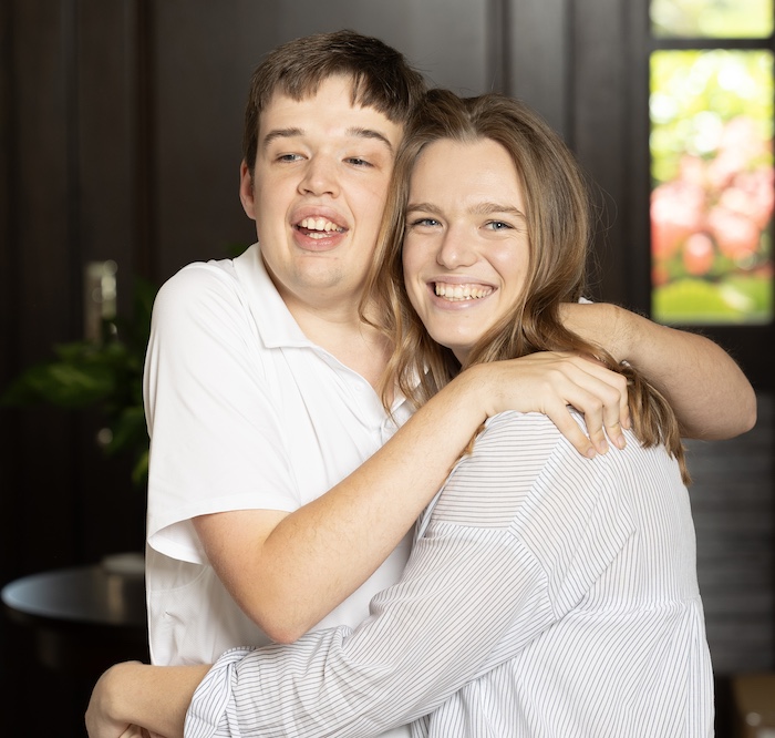 Samantha and Ben Els